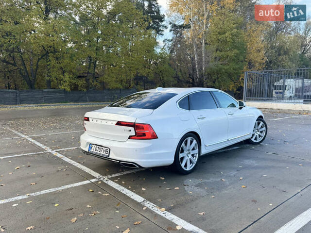 Вольво S90 2017 у Броварах на Automoto.ua Білий Вольво S90, об'ємом двигуна 1.97 л та пробігом 185 тис. км за 21500 $, фото 4 на Automoto.ua