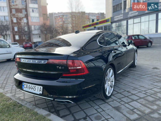 Чорний Вольво S90, об'ємом двигуна 1.97 л та пробігом 171 тис. км за 26900 $, фото 7 на Automoto.ua