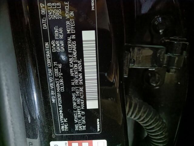 Черный Вольво С90, объемом двигателя 2 л и пробегом 152 тыс. км за 21500 $, фото 22 на Automoto.ua