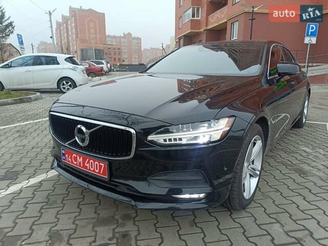 Черный Вольво С90, объемом двигателя 2 л и пробегом 120 тыс. км за 21500 $, фото 1 на Automoto.ua