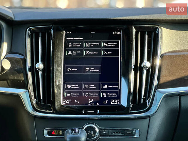 Черный Вольво С90, объемом двигателя 1.97 л и пробегом 108 тыс. км за 19900 $, фото 15 на Automoto.ua