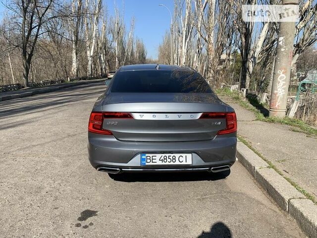 Сірий Вольво S90, об'ємом двигуна 2 л та пробігом 53 тис. км за 28500 $, фото 9 на Automoto.ua