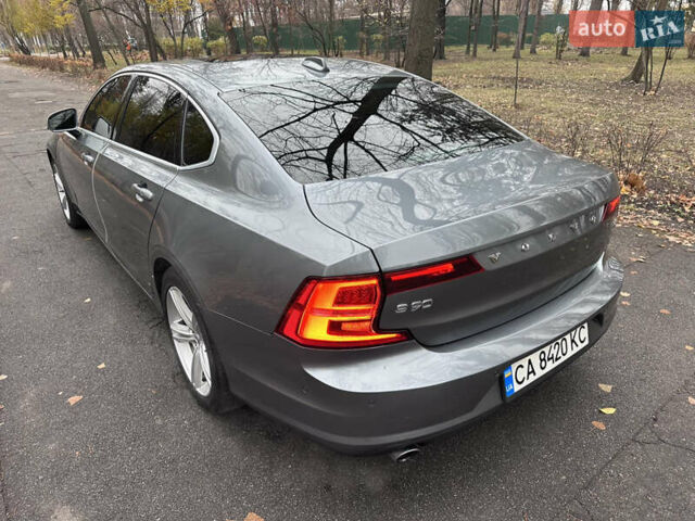 Сірий Вольво S90, об'ємом двигуна 2 л та пробігом 100 тис. км за 25000 $, фото 23 на Automoto.ua