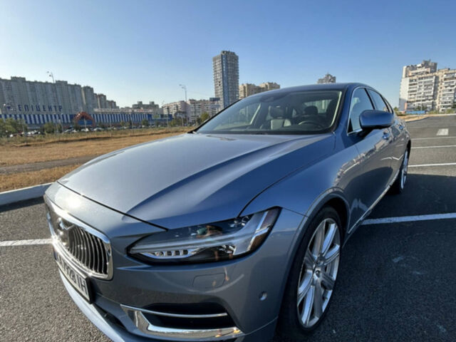 Синий Вольво С90, объемом двигателя 2 л и пробегом 49 тыс. км за 26950 $, фото 3 на Automoto.ua