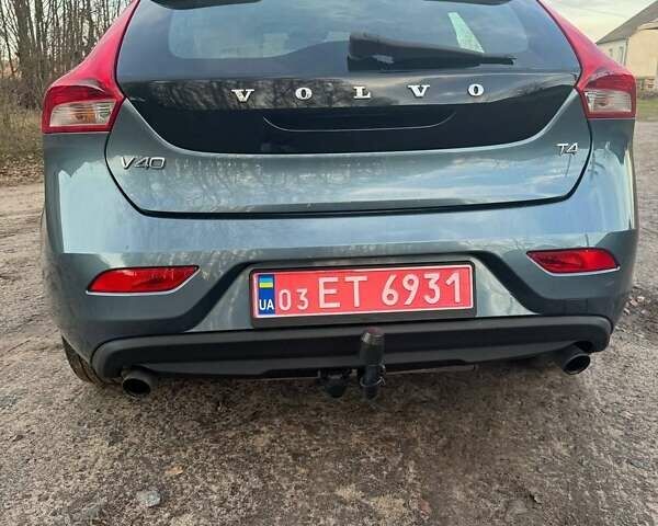 Синий Вольво В40, объемом двигателя 1.6 л и пробегом 178 тыс. км за 11500 $, фото 10 на Automoto.ua