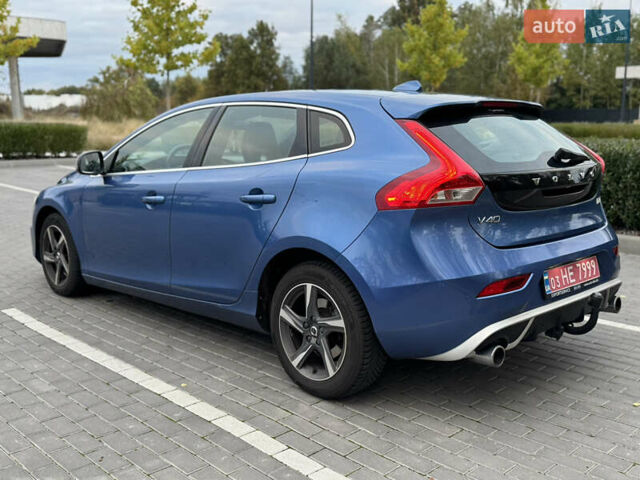 Синий Вольво В40, объемом двигателя 1.97 л и пробегом 194 тыс. км за 13799 $, фото 12 на Automoto.ua
