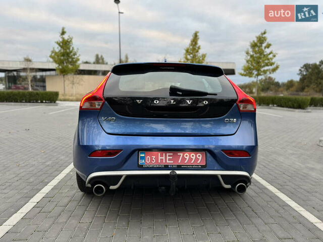 Синий Вольво В40, объемом двигателя 1.97 л и пробегом 194 тыс. км за 13799 $, фото 7 на Automoto.ua