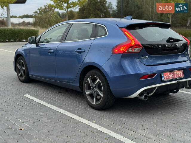 Синий Вольво В40, объемом двигателя 1.97 л и пробегом 194 тыс. км за 13799 $, фото 24 на Automoto.ua