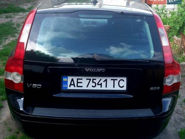 Чорний Вольво V50, об'ємом двигуна 2 л та пробігом 540 тис. км за 4200 $, фото 5 на Automoto.ua