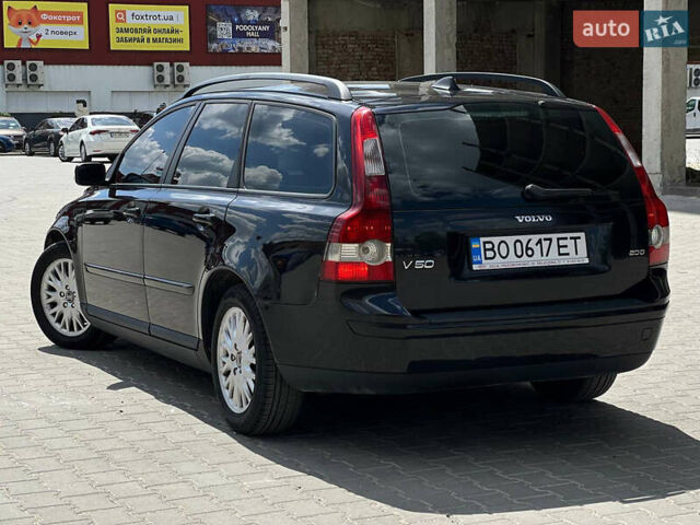 Черный Вольво В50, объемом двигателя 2 л и пробегом 298 тыс. км за 6200 $, фото 9 на Automoto.ua