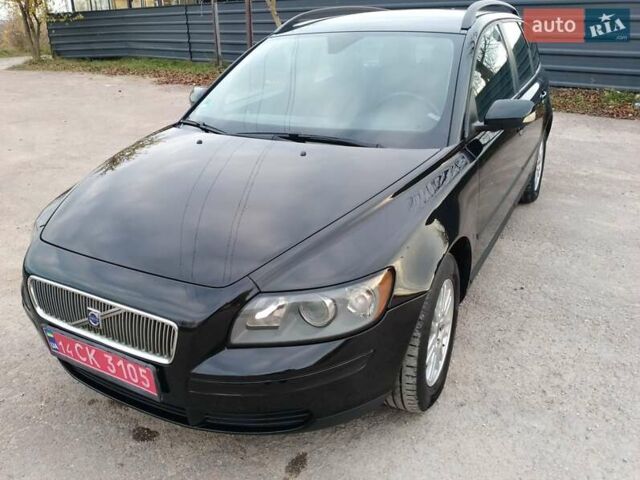 Чорний Вольво V50, об'ємом двигуна 1.6 л та пробігом 215 тис. км за 5500 $, фото 3 на Automoto.ua