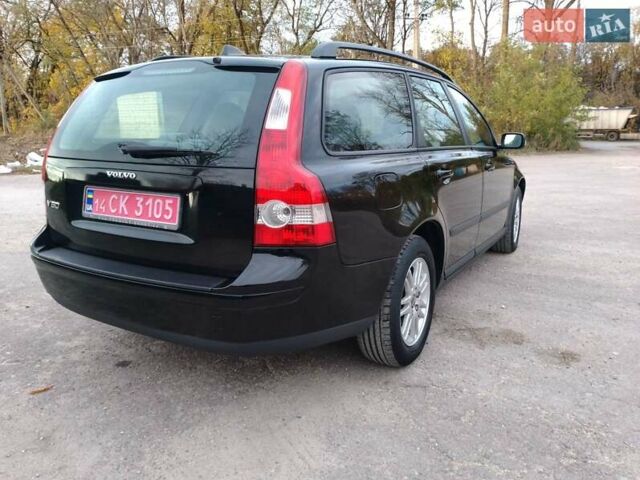 Чорний Вольво V50, об'ємом двигуна 1.6 л та пробігом 215 тис. км за 5500 $, фото 8 на Automoto.ua