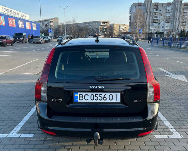 Чорний Вольво V50, об'ємом двигуна 2 л та пробігом 290 тис. км за 7000 $, фото 3 на Automoto.ua