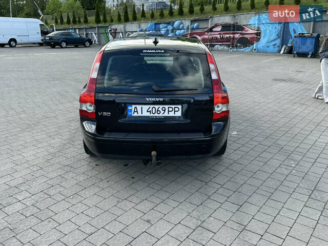 Чорний Вольво V50, об'ємом двигуна 1.6 л та пробігом 250 тис. км за 6500 $, фото 2 на Automoto.ua