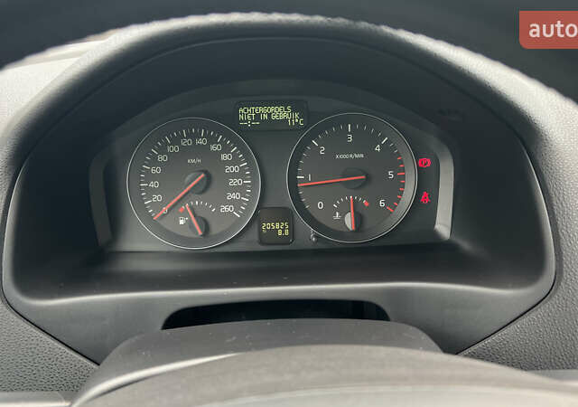 Чорний Вольво V50, об'ємом двигуна 1.56 л та пробігом 205 тис. км за 6800 $, фото 19 на Automoto.ua