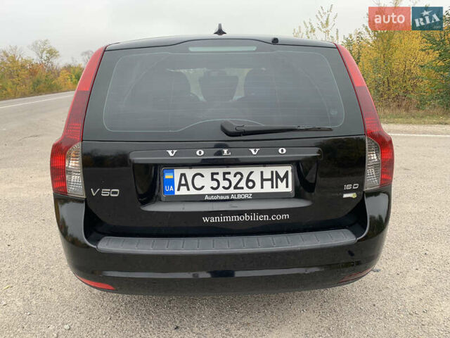 Черный Вольво В50, объемом двигателя 1.56 л и пробегом 247 тыс. км за 6500 $, фото 6 на Automoto.ua