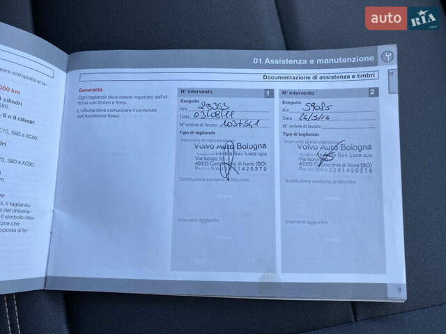 Черный Вольво В50, объемом двигателя 2 л и пробегом 279 тыс. км за 9400 $, фото 66 на Automoto.ua