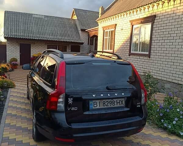 Чорний Вольво V50, об'ємом двигуна 1.6 л та пробігом 278 тис. км за 7600 $, фото 9 на Automoto.ua