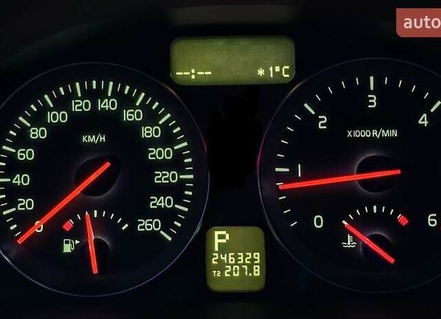 Черный Вольво В50, объемом двигателя 1.98 л и пробегом 246 тыс. км за 8400 $, фото 21 на Automoto.ua