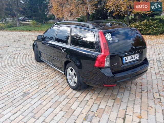 Чорний Вольво V50, об'ємом двигуна 1.6 л та пробігом 290 тис. км за 7900 $, фото 11 на Automoto.ua