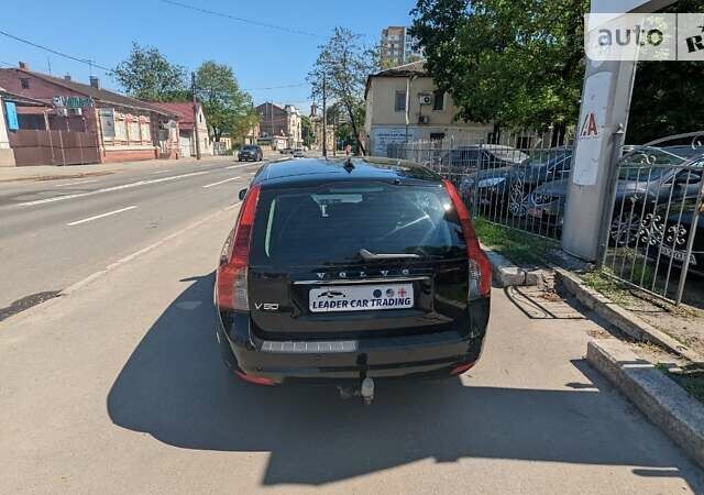 Чорний Вольво V50, об'ємом двигуна 1.56 л та пробігом 225 тис. км за 8800 $, фото 10 на Automoto.ua