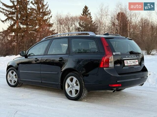Чорний Вольво V50, об'ємом двигуна 2 л та пробігом 160 тис. км за 10650 $, фото 24 на Automoto.ua
