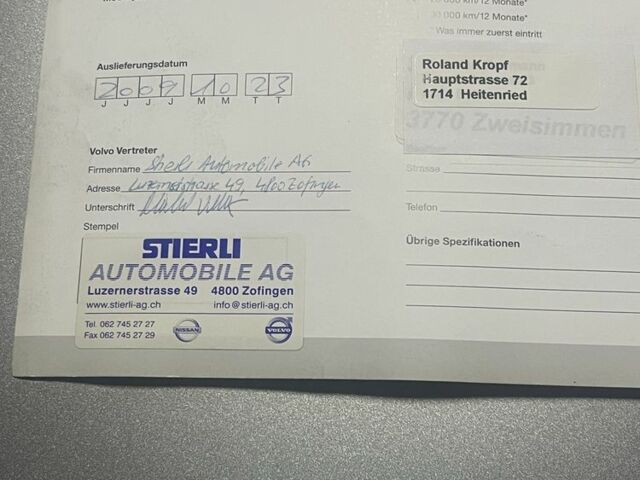 Серый Вольво В50, объемом двигателя 1.6 л и пробегом 245 тыс. км за 7500 $, фото 12 на Automoto.ua