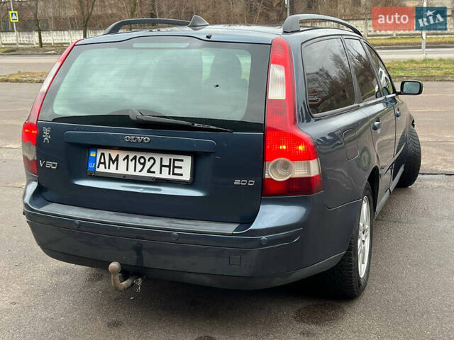 Синий Вольво В50, объемом двигателя 2 л и пробегом 250 тыс. км за 5900 $, фото 7 на Automoto.ua