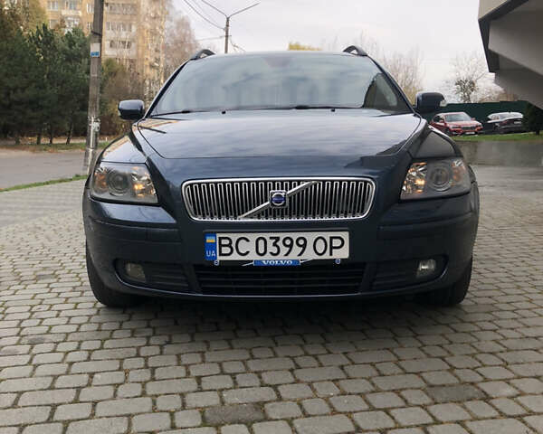 Синій Вольво V50, об'ємом двигуна 1.56 л та пробігом 228 тис. км за 7100 $, фото 1 на Automoto.ua