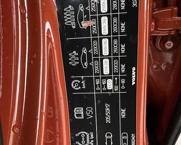 Оранжевый Вольво В50, объемом двигателя 1.6 л и пробегом 165 тыс. км за 8900 $, фото 18 на Automoto.ua