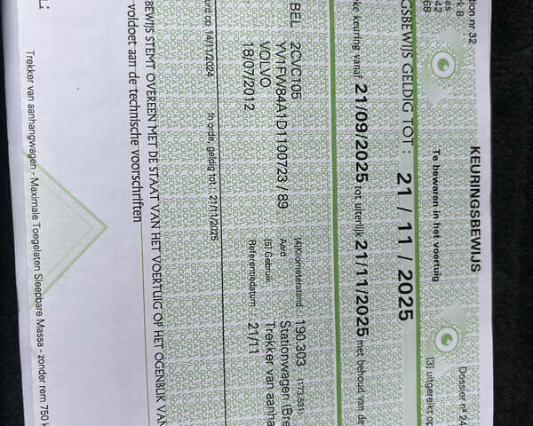 Сірий Вольво B60, об'ємом двигуна 1.6 л та пробігом 197 тис. км за 10850 $, фото 152 на Automoto.ua