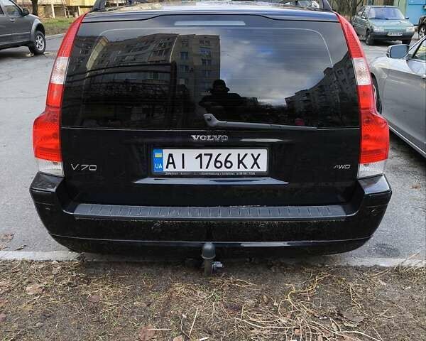 Черный Вольво В70, объемом двигателя 2.4 л и пробегом 289 тыс. км за 7500 $, фото 6 на Automoto.ua