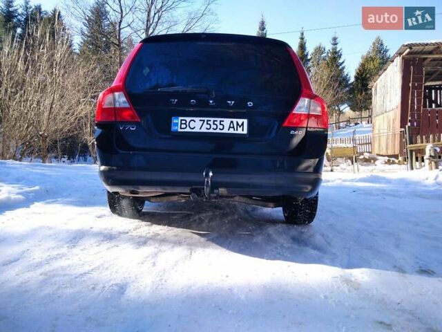 Черный Вольво В70, объемом двигателя 2.4 л и пробегом 265 тыс. км за 8300 $, фото 7 на Automoto.ua