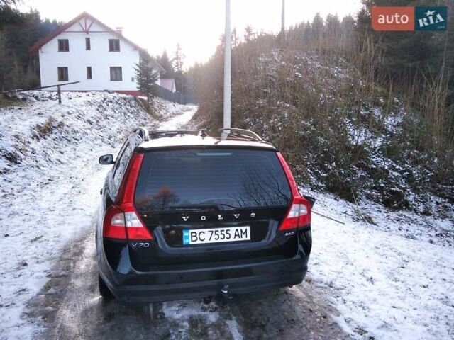 Черный Вольво В70, объемом двигателя 2.4 л и пробегом 265 тыс. км за 8300 $, фото 1 на Automoto.ua