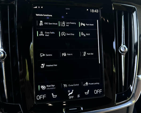 Черный Вольво В90, объемом двигателя 1.97 л и пробегом 140 тыс. км за 24999 $, фото 46 на Automoto.ua