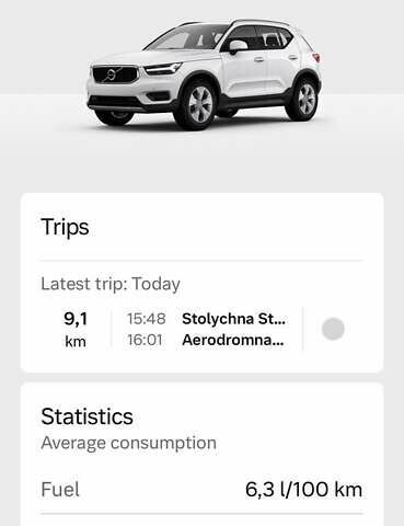 Белый Вольво XC40, объемом двигателя 1.48 л и пробегом 83 тыс. км за 30000 $, фото 20 на Automoto.ua