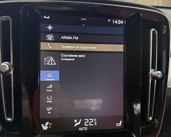 Черный Вольво XC40, объемом двигателя 2 л и пробегом 111 тыс. км за 22300 $, фото 20 на Automoto.ua