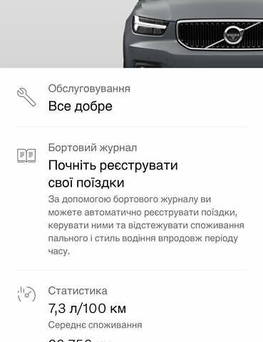 Серый Вольво XC40, объемом двигателя 1.97 л и пробегом 26 тыс. км за 27200 $, фото 14 на Automoto.ua