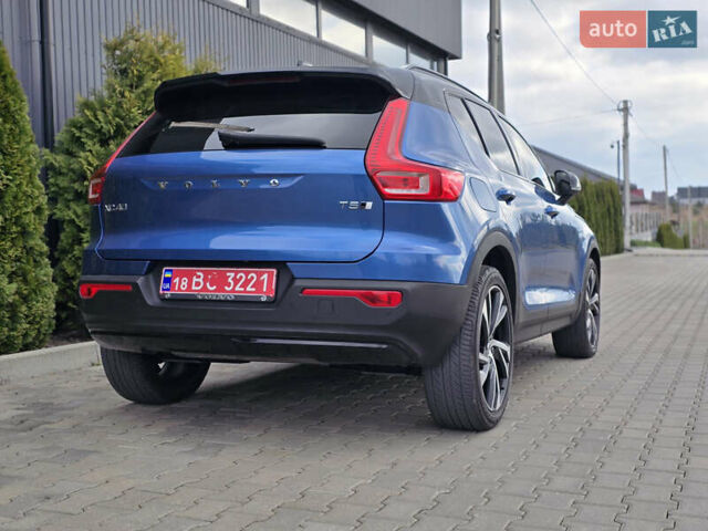 Синий Вольво XC40, объемом двигателя 2 л и пробегом 136 тыс. км за 21900 $, фото 5 на Automoto.ua