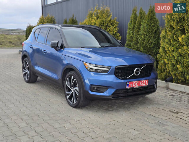Синий Вольво XC40, объемом двигателя 2 л и пробегом 136 тыс. км за 21900 $, фото 6 на Automoto.ua