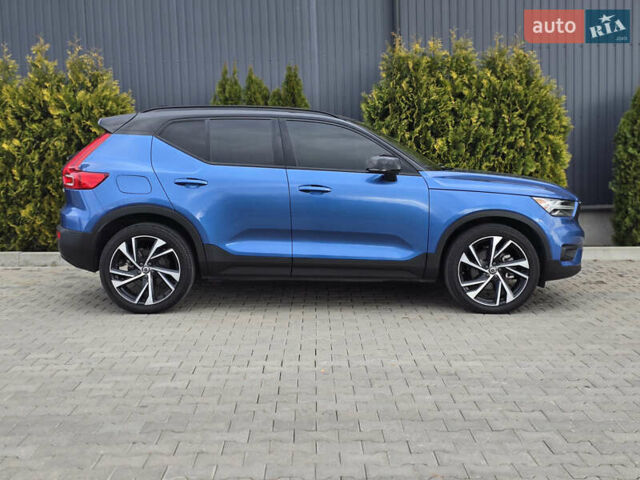 Синий Вольво XC40, объемом двигателя 2 л и пробегом 136 тыс. км за 21900 $, фото 7 на Automoto.ua