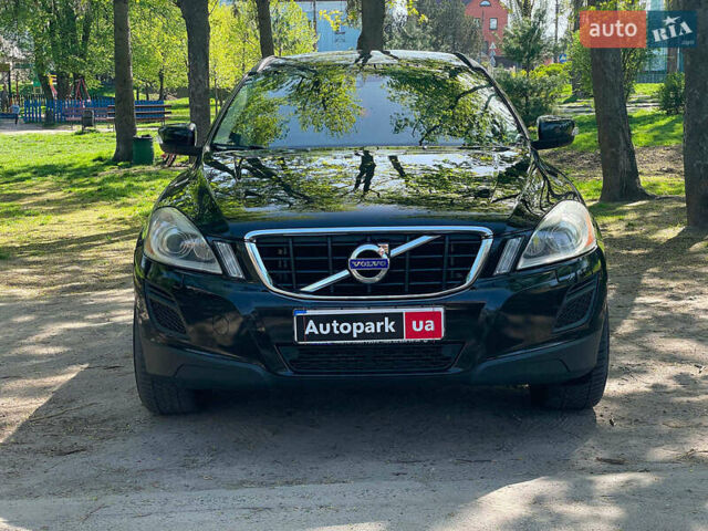 Черный Вольво ХС60, объемом двигателя 2 л и пробегом 180 тыс. км за 13890 $, фото 1 на Automoto.ua