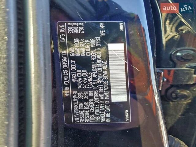 Черный Вольво ХС60, объемом двигателя 1.97 л и пробегом 164 тыс. км за 8100 $, фото 11 на Automoto.ua