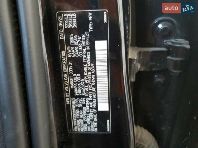 Черный Вольво ХС60, объемом двигателя 1.97 л и пробегом 140 тыс. км за 12200 $, фото 12 на Automoto.ua