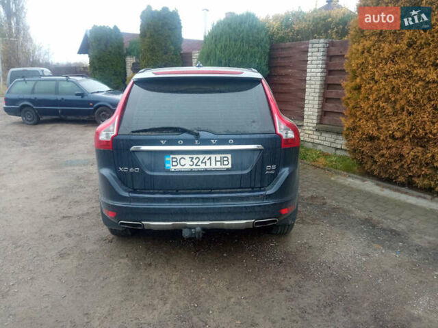 Синий Вольво ХС60, объемом двигателя 2.4 л и пробегом 280 тыс. км за 15700 $, фото 2 на Automoto.ua