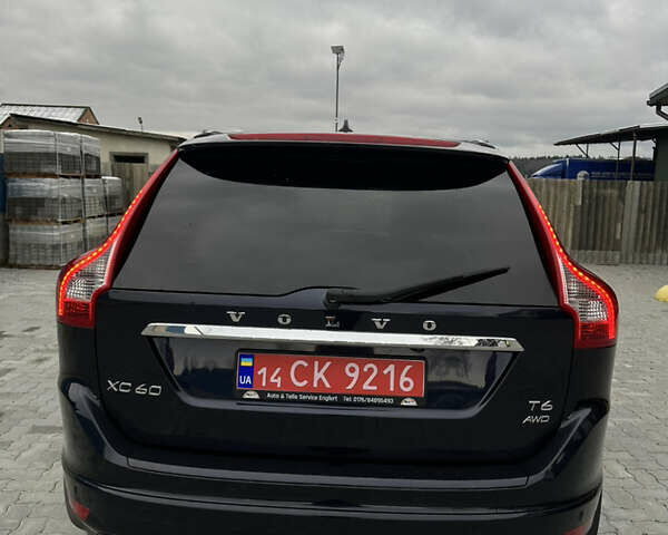 Синий Вольво ХС60, объемом двигателя 2.4 л и пробегом 223 тыс. км за 13850 $, фото 4 на Automoto.ua