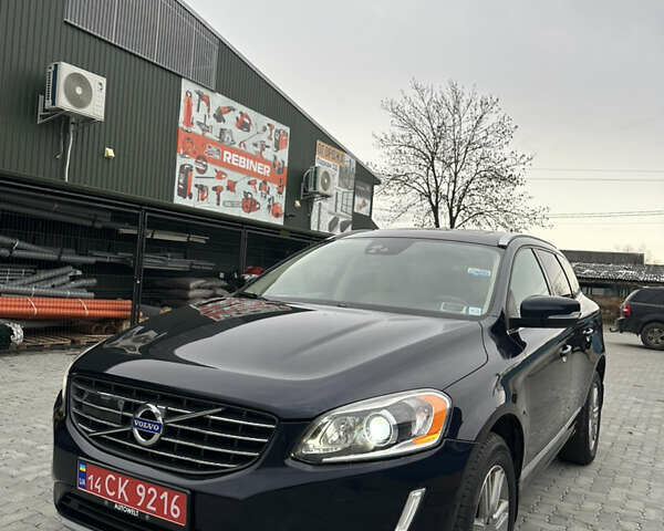 Синий Вольво ХС60, объемом двигателя 2.4 л и пробегом 223 тыс. км за 13850 $, фото 1 на Automoto.ua