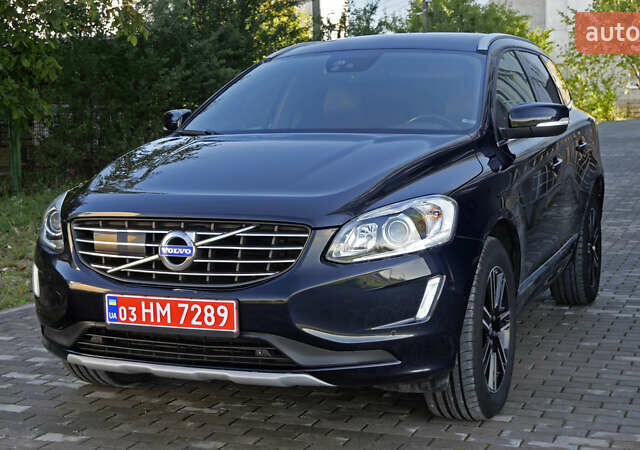 Синий Вольво ХС60, объемом двигателя 2.4 л и пробегом 193 тыс. км за 27000 $, фото 1 на Automoto.ua