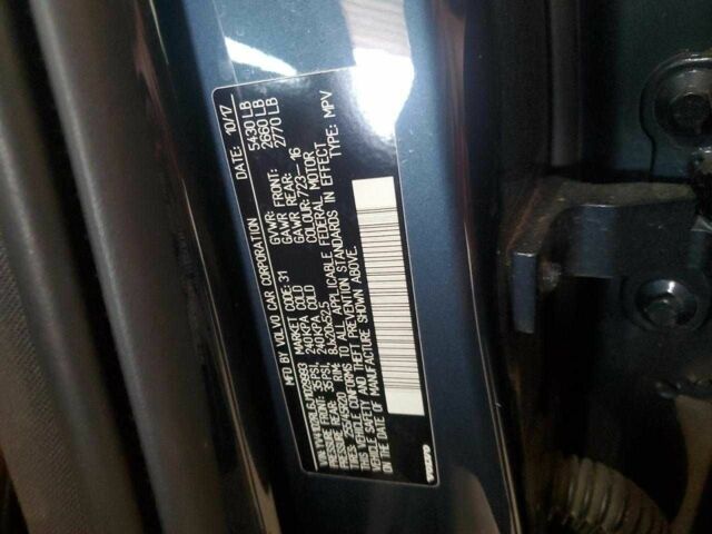 Синий Вольво ХС60, объемом двигателя 2 л и пробегом 99 тыс. км за 8600 $, фото 11 на Automoto.ua