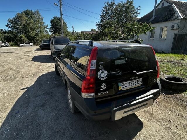 Черный Вольво ХС70, объемом двигателя 2.5 л и пробегом 350 тыс. км за 5000 $, фото 2 на Automoto.ua